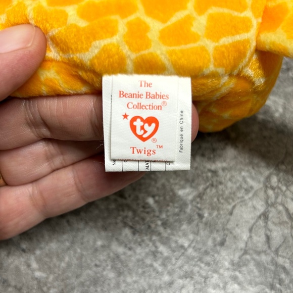 TY Beanie Babies: Twigs the Giraffe 1995 - Picture 6 of 7